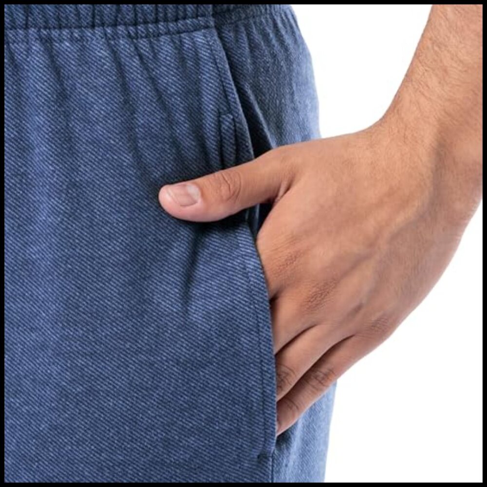 Polyester Blend Sleep Pants with Drawstring Waist… - image 4